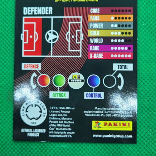 Bastoni 287 Titan Adrenalyn XL Panini FIFA Club World Cup 2025 card new