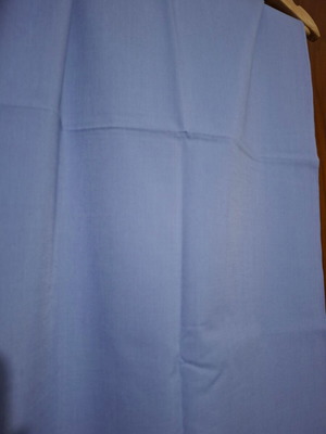 Fabric for shirts blue Fire Service new