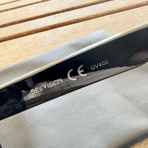 SeeVision Cat Eye Sunglasses black like new