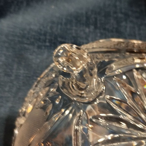 Crystal cup with feet used