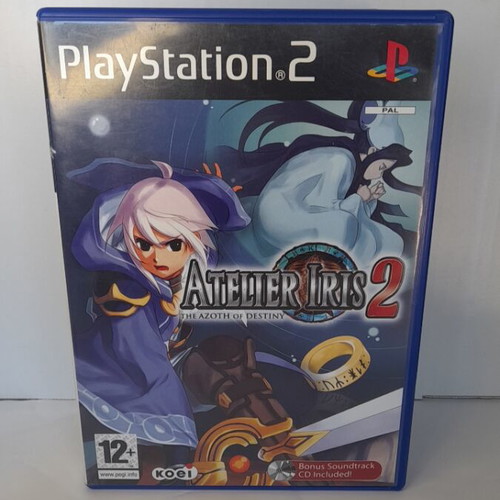 Atelier Iris 2 The Azoth of Destiny PS2 like new, English version