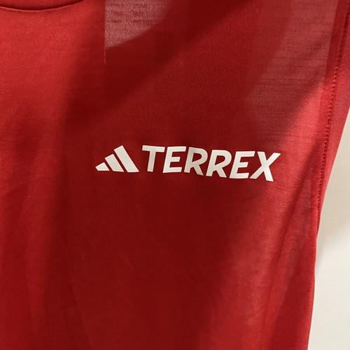 Adidas Terrex Xperior Tank new, women's running top black and red