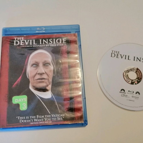 The Devil Inside Blu-ray used, scratch-free
