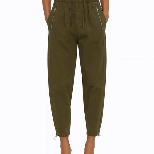 Zara women's khaki jogger pants Small new with tags