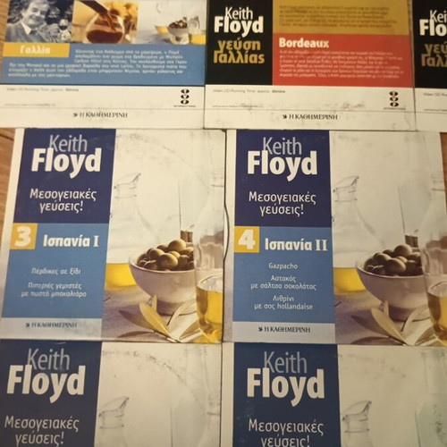 Keith Floyd 11 DVD cooking show like new with subtitles