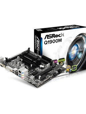 Μητρική Asrock Q1900M σαν καινούργιο στο κουτί της