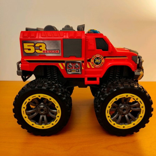 Dickie Toys set of 2 children's trucks with large wheels like new