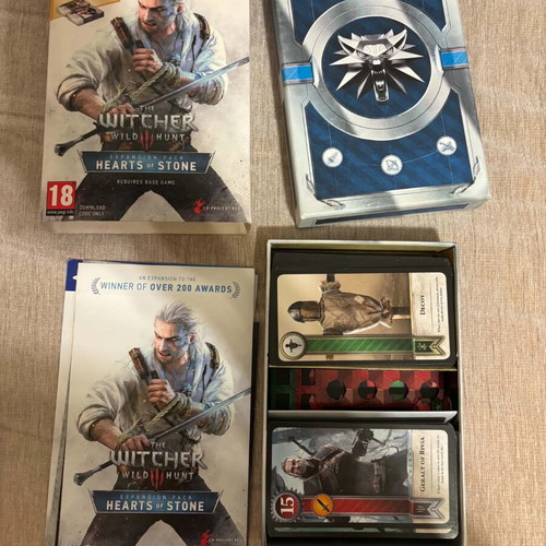 Witcher 3 Hearts of Stone Expansion PS4 used, English