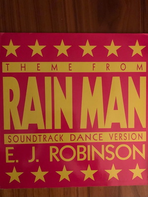 E.J. Robinson Theme From Rain Man vinyl used, electronic