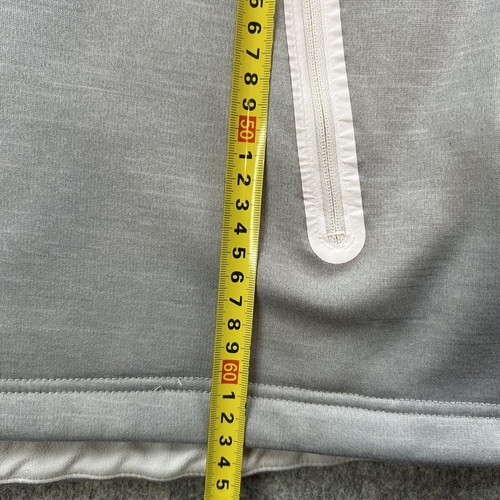 The North Face women's fleece jacket with hood, used, size L, gray