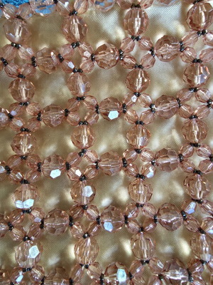 Vintage Morgan de Toi Paris shoulder bag like new, beaded