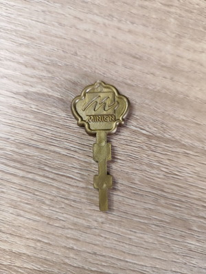 Vintage plastic Minion key used