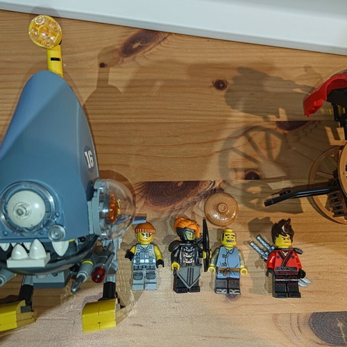 The LEGO Ninjago Movie Piranha Chase 70629 like new