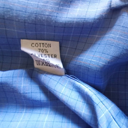 Makis Tselios Fashion blue shirt like new, size M