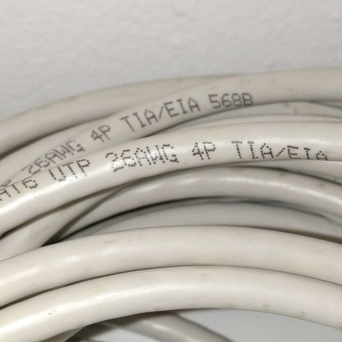 Various cables like new including USB, Ethernet, phone, VDSL splitter