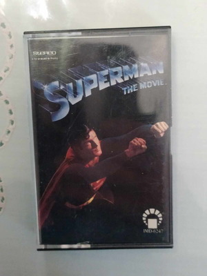 Superman The Movie cassette used, very rare