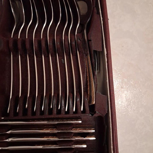 Solingen Germany Cutlery Set with Case like new, stainless steel 18/10