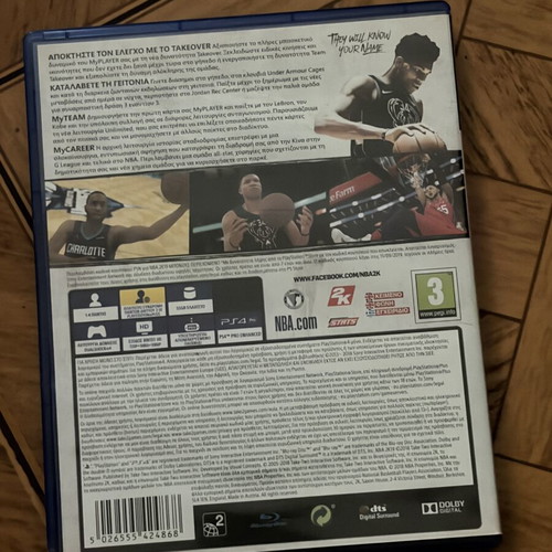 NBA 2K19 PS4 game like new