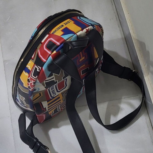 Authentic Love Moschino Multi Graphic Backpack (Excellent Condition / Like New)