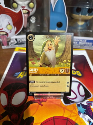 Lorcana Disney TCG κάρτα Sleepy καινούργιο