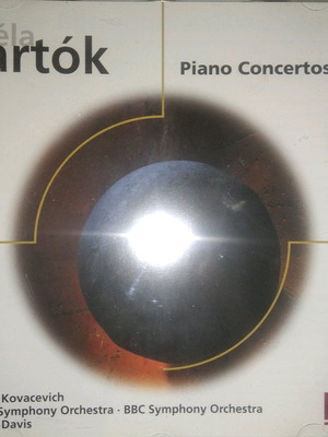 Béla Bartók Piano Concertos CD used, classical