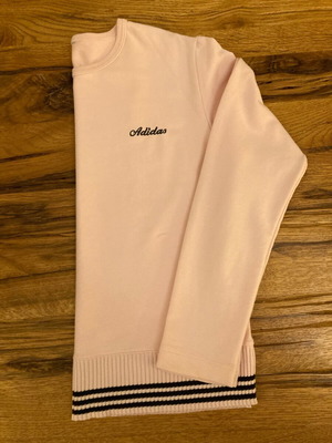 Adidas thin sweatshirt women's used, pink M