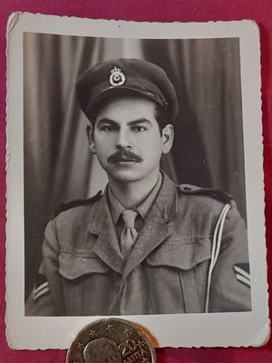 1951 Κουρνάς Χανίων Vintage Ασπρόμαυρη Φωτογραφία Σαν Καινούργιο