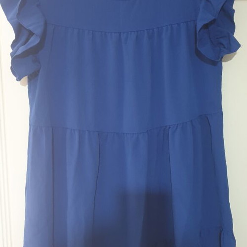 Cristal blue dress 1XL-XL like new, airy and comfortable
