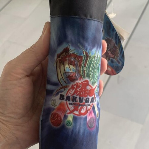 Bakugan Battle Brawlers kids umbrella Y2K
