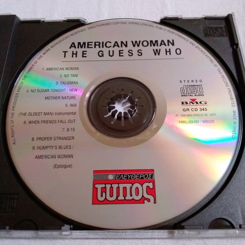 Quess Who CD like new
