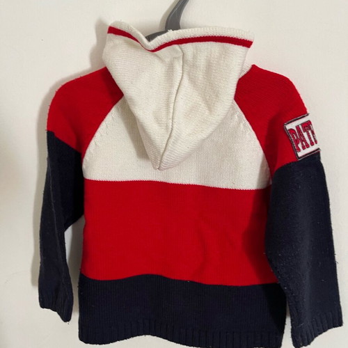 Chief boys' jacket used, size 98 cm, blue and red