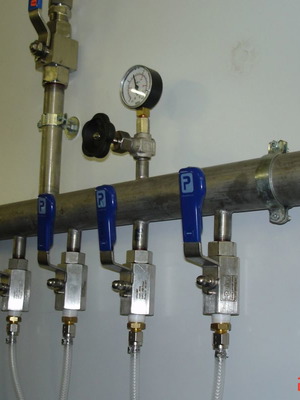 Ανοξείδωτος διανεμητής υψηλής πίεσης μεταχειρισμένος για υγρά και αέρια