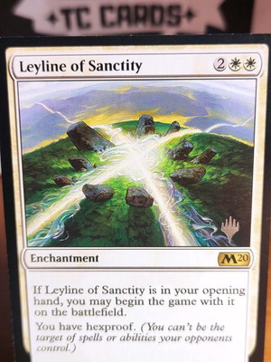 Leyline of Sanctity M20 Magic the Gathering new