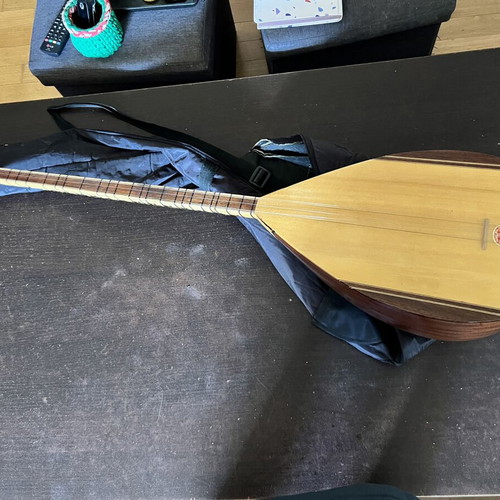 Traditional Saz Long-necked Tambouras Baglama 1.15m with Case