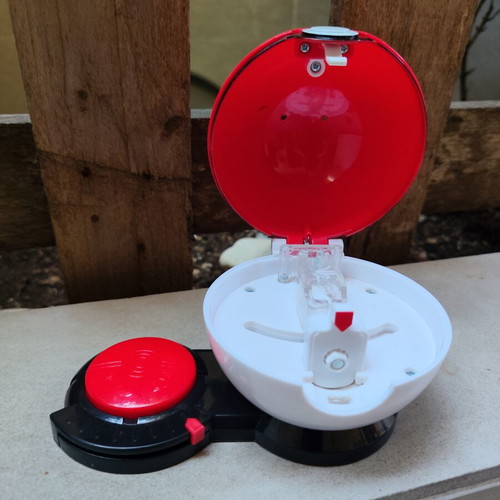 Pokémon Surprise Attack Game launch base with Poké Ball used