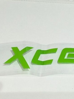 KIA XCEED Stickers Green and Metallic Silver new