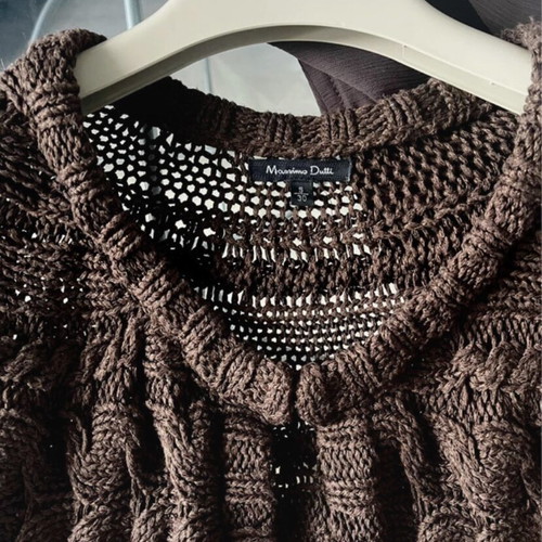 Massimo Dutti summer cardigan like new, brown, size S