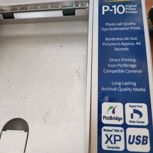 Olympus P10 photo printer like new, compact