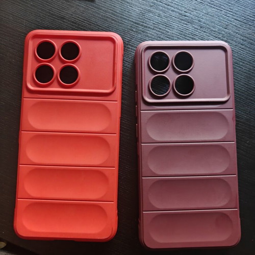 Poco F6 Pro phone cases like new, red and burgundy colors