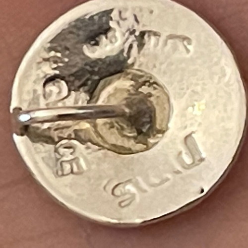 Small Branded Silver Pendant like new