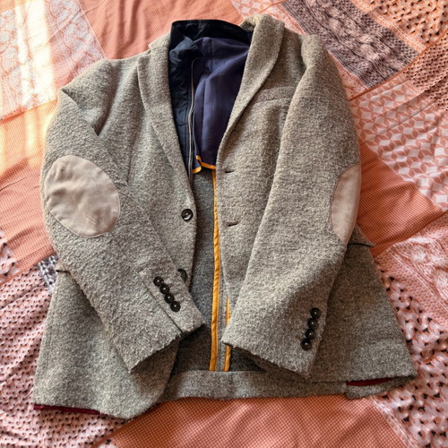 Zara men's jacket used gray size S