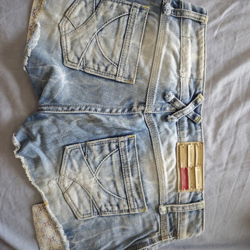 Brokers denim shorts like new, size XS, blue