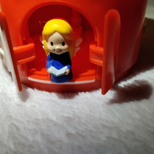 Vintage retro mechanical toy figures set used