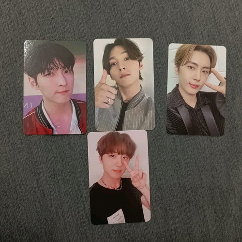 Kpop photocards like new from Ateez, Monsta X, NCT, Seventeen and more