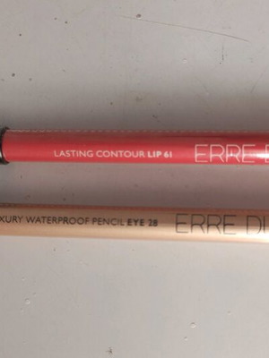 Erre Due lip pencils new, set of 2 pink-coral