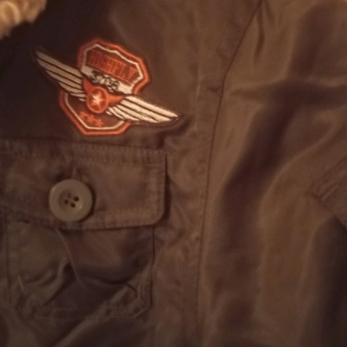 Children's jacket new, size 122, brown