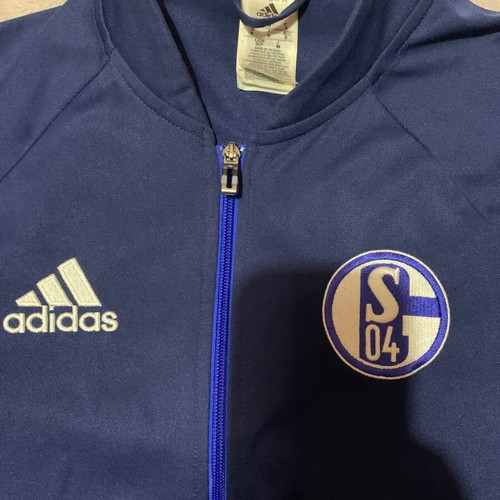 Schalke jacket size S wide like new, authentic