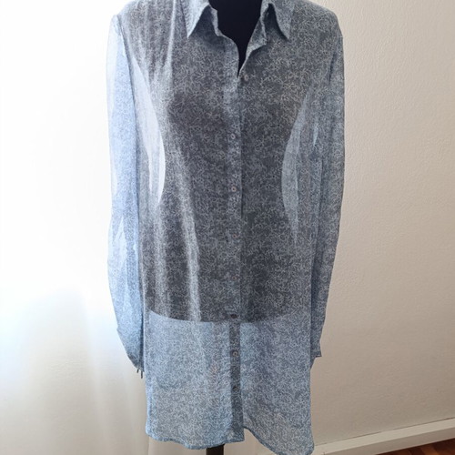 Coster Copenhagen transparent shirt tunic XL like new, multicolor