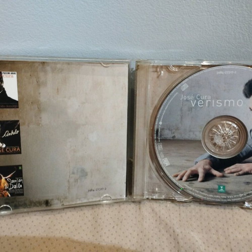 Jose Cura Verismo Philharmonia Orchestra CD like new, classical