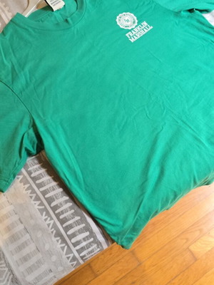 T-shirt Franklin & Marshall green, like new, size S